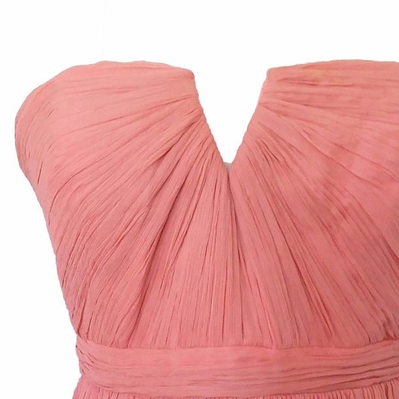 J CREW Dusty Rose Chifon Dress - Picture 2 of 6